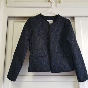 GORGEOUS Jacket - Fleur de lis pattern WORN ONCE